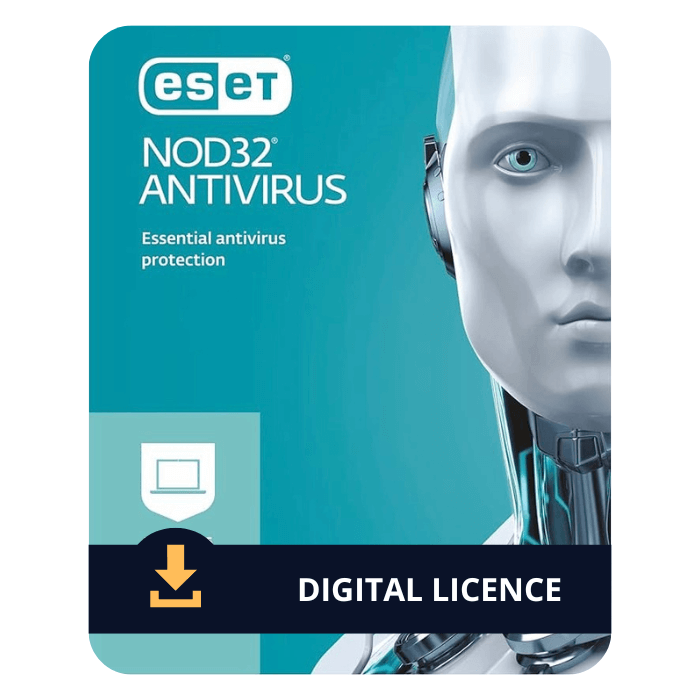 ESET ANTIVIRUS – 1 УСТРОЙСТВО – 1 ГОДИНА - дигитален лиценз от официален представител, за бизнеси и физически лица.